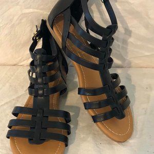 Size 6.5M Coconuts By Matisse Black Sandals